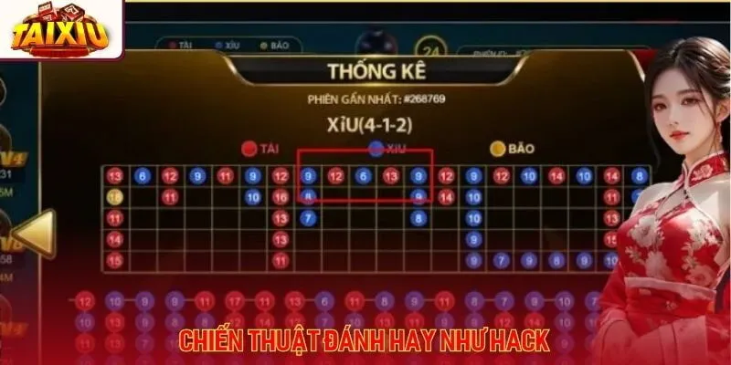 Bỏ túi một số chiến thuật đánh tài xỉu trực tuyến hay như hack